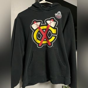 NHL CHICAGO BLACKHAWKS WINTER CLASSIC HOODED SWEATSHIRT